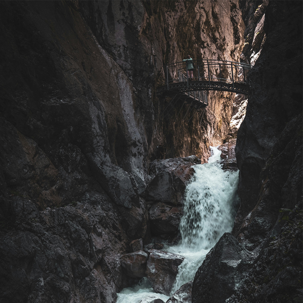 Gorge du glacier Rosenlaui
