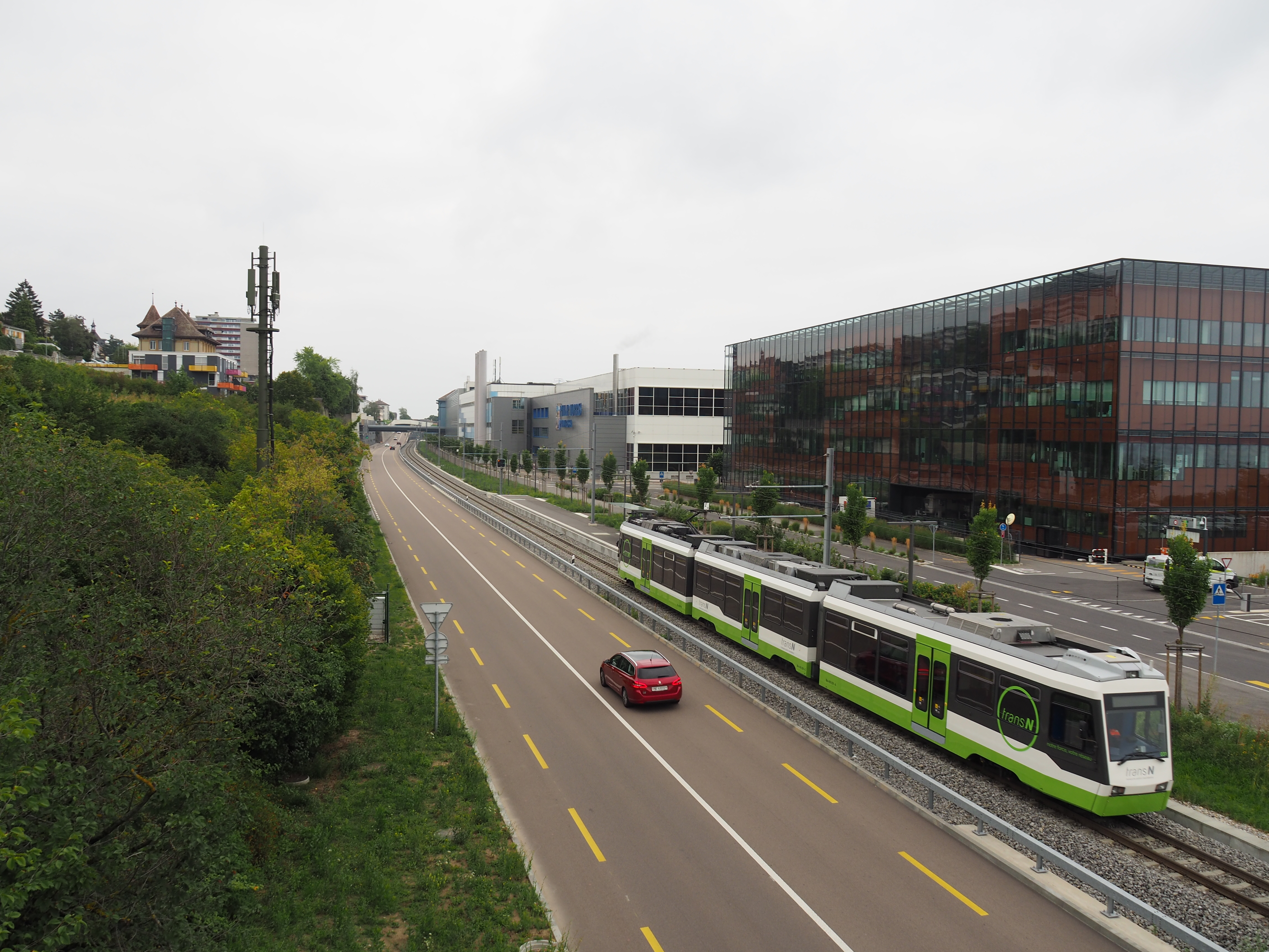 Contrôle de la marche des trains sur la ligne 215